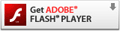 Adobe Flash Player�_�E�����[�h�Z���^�[�ւ̃����N�o�i�[